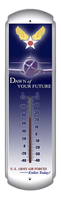 Indoor/Outdoor Thermometer - Dawn of Your Future